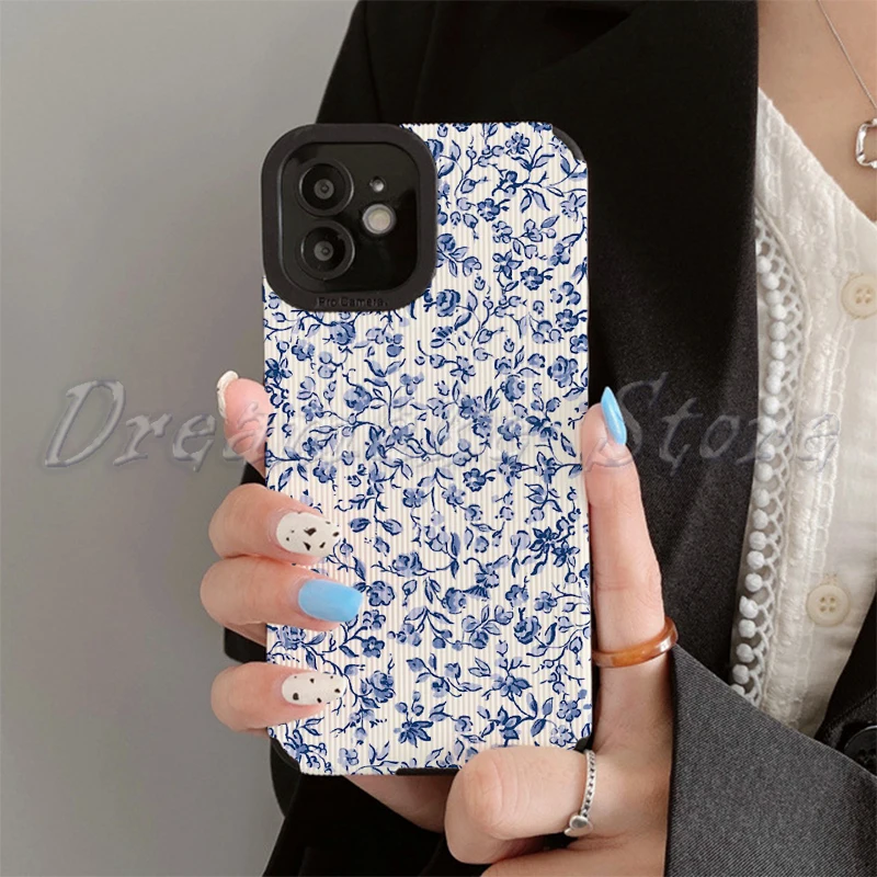 Victorian Flowers Phone Cases for IPhone 11 Case 14 Pro Max 15 Pro Max IPhone Case for IPhone 13