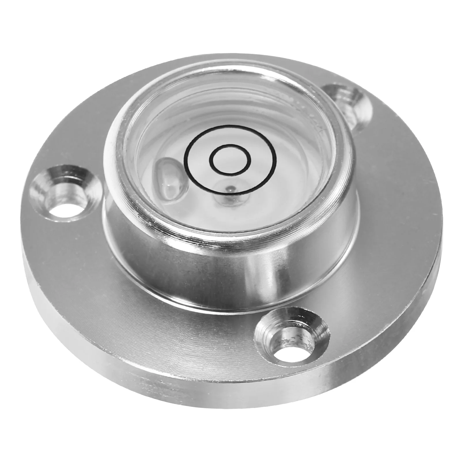 Small Bubble Level 34x20x12mm Aluminum Spirit Level Tool for Measuring RV Golf Picture Hanging DIY Circular Scale Leveling