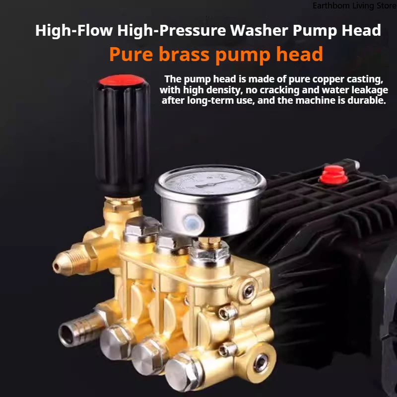 Ultra-high Car Washer Pressure Mobile Water Tank Pipeline Car Washer Unclogging Commercial Machinery Lavaggio Auto ZY60XCJ