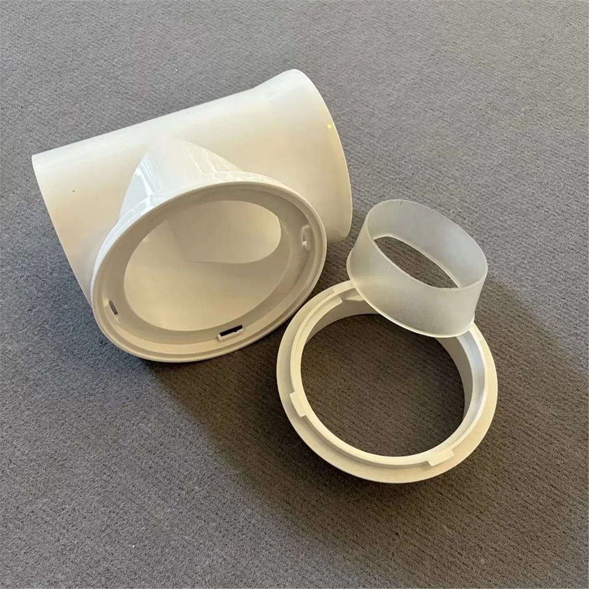 COFA 90 Degree Dryer Vent Connector - Easy Installation Tumble Dryer Hose Connector