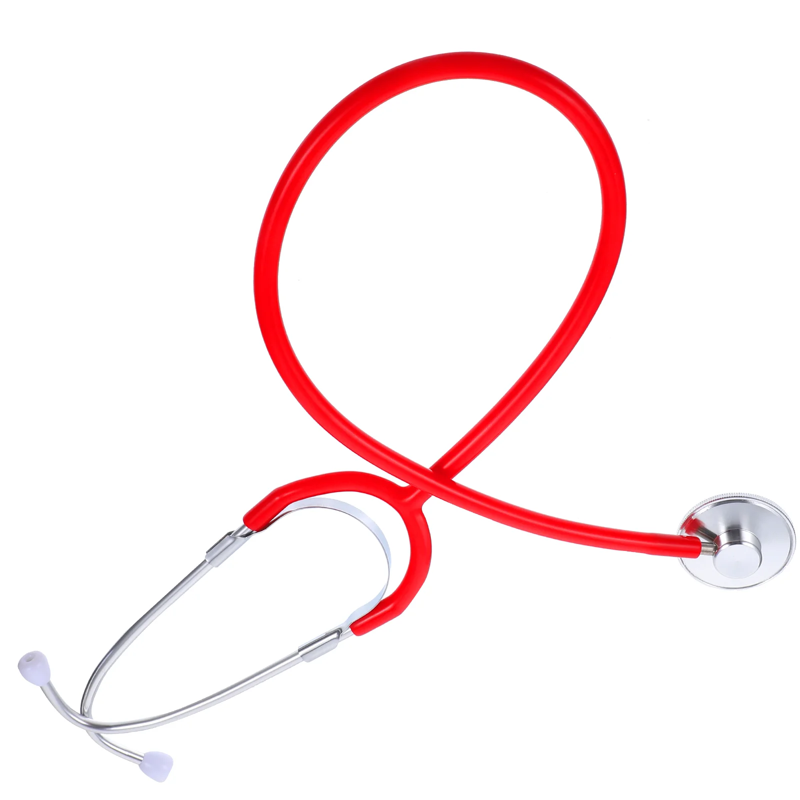 Children\'s Stethoscope Toy Single Sided Play Props for Kids Playing Red Medical Toys