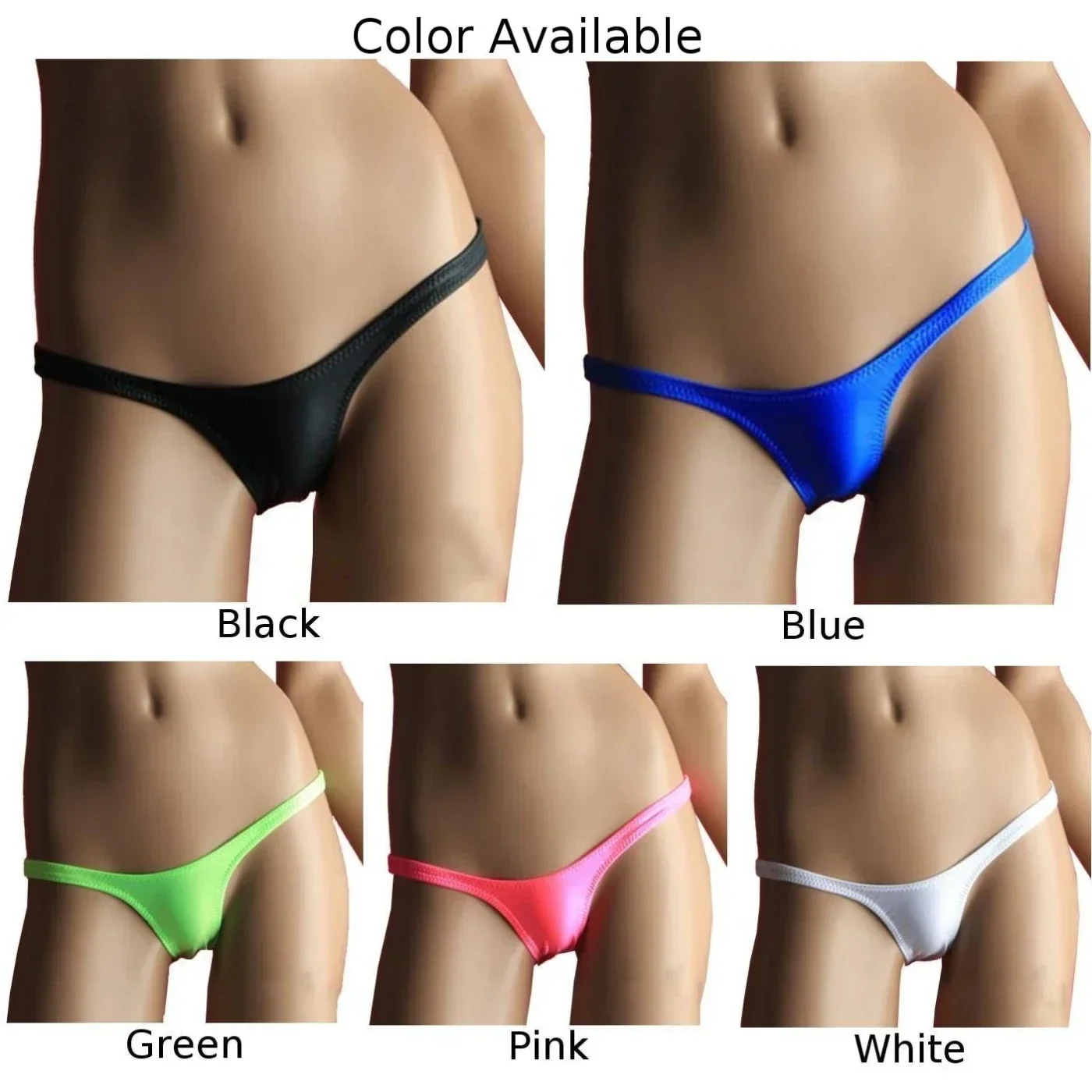 Mens Underpants Mens Underwear Lingerie Low Rise Briefs Classic Comfort Daily G-string Panties Regular Sissy Pouch