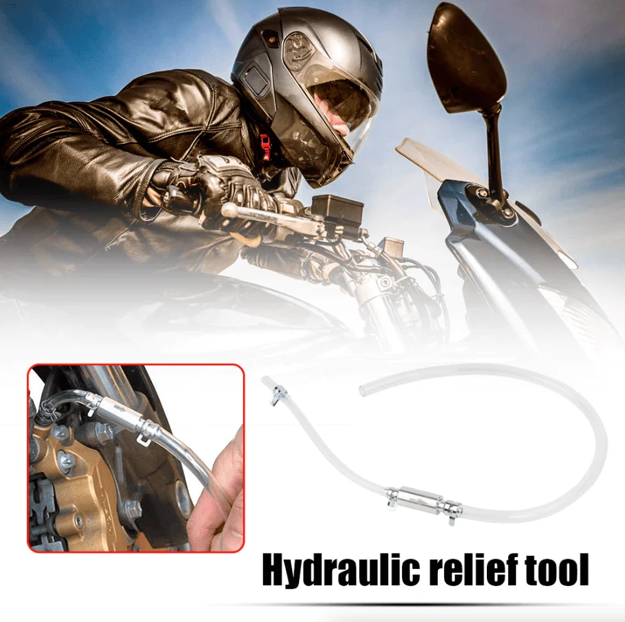 Car Motorcycle Clutch Brake Bleeder Hose One Way Valve Tube Bleeding Tool Set - view 3