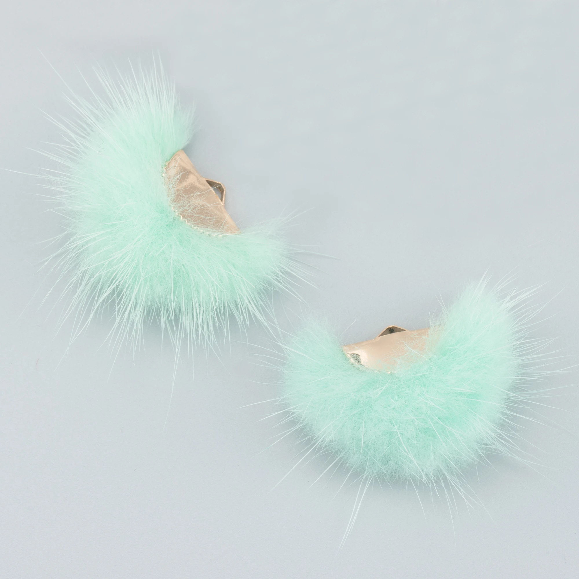 GUFEATHER L199,tassels,real fur mink,jewelry accessories,handmade,earrings accessories,jewelry making,diy earrings,10pcs/lot