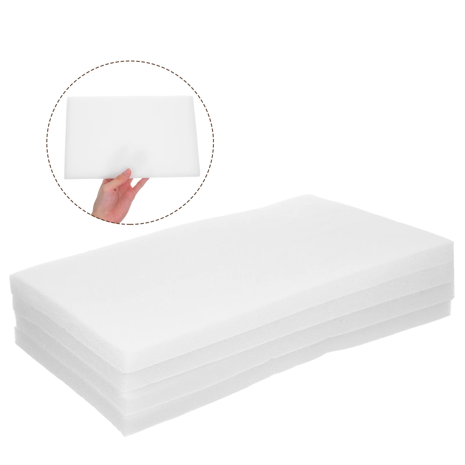 

4pcs Box Inserts Earring Display Sponge Holder Home Ear Stud Pad Store Use Durable Foam Mats Organizing Gifting