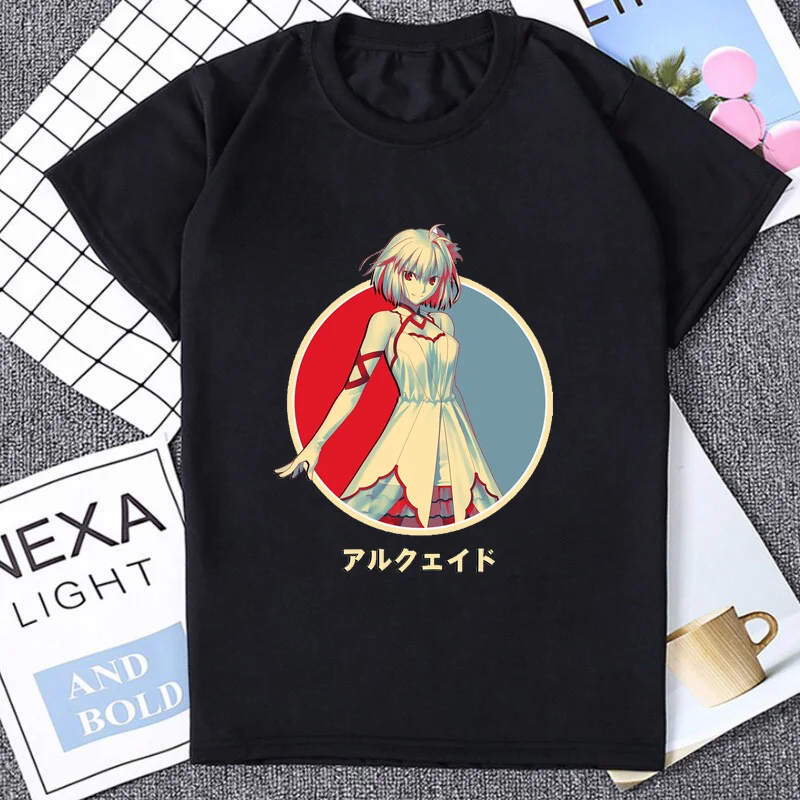 Kawaii Neco Arc Meme Tshirt Hot Sale Game Fans Tsukihime Arcueid Brunestud Japanese Anime Funny Man T-shirt Streetwear Soft Tees