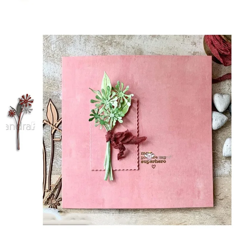 New Firework flower decoration metal Cutting Dies Stencils DIY Scrapbooking Paper/photo Cards Embossing Dies