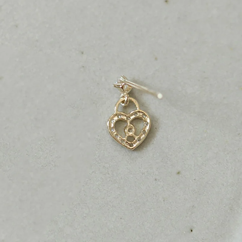 925 فضة مجوهرات كريستال على شكل قلب الزركون وأقراط للنساء مجوهرات حفلات الزفاف للفتيات صديق Giftluxur