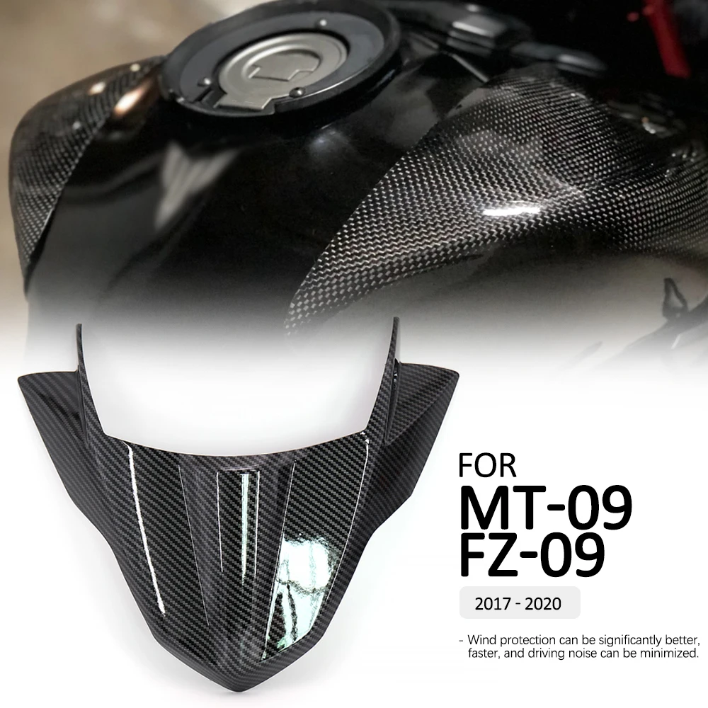 

Carbon Fiber MT-09 FZ-09 Motorcycle Sport Touring Windshield WindScreen Wind Deflector For Yamaha MT09 FZ09 2017 2018 2019 2020