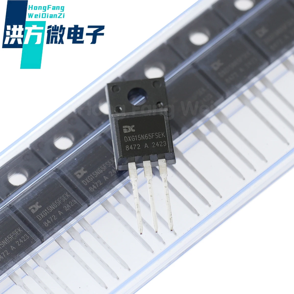 10PCS original DXG15N65FSEK IGBT MOS UPS, SMPS, motor control, PFC  650V  15A ； TO-220F: DXG15N65FSEK