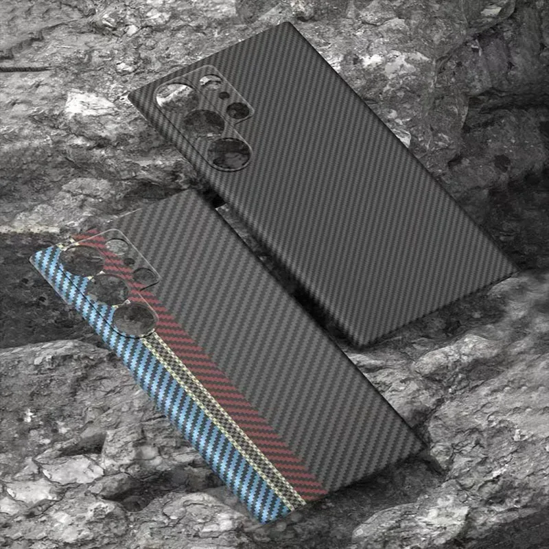 for Samsung Galaxy S24 Ultra carbon fibre Case 10 FT Military Grade Drop Protection Full Body Protective Shockproof Phone Cover