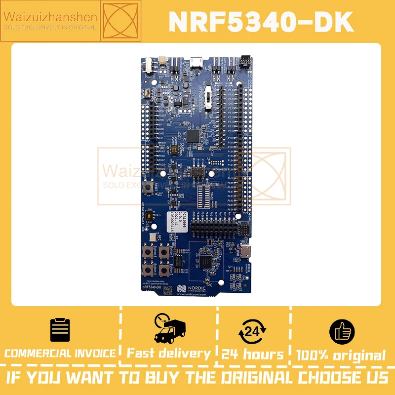 1PCS/lot! Original binding nRF5340-DK Low Energy Bluetooth NFC Thread Zigbee dual-core Bluetooth 5.3 SoC development ON STOCK