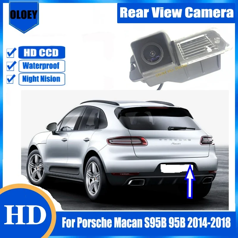 

HD rear camera |For Porsche Macan S95B 95B 2014-2018 Night Vision Waterproof Camera| Backup Parking Reversing Camera