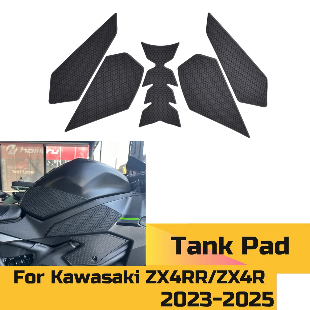

ZX4RR ZX4R ZX-4R ZX-4RR боковые наклейки на топливный бак водостойкая наклейка для Kawasaki ZX 4R 4RR 2023-2025 аксессуары для мотоциклов