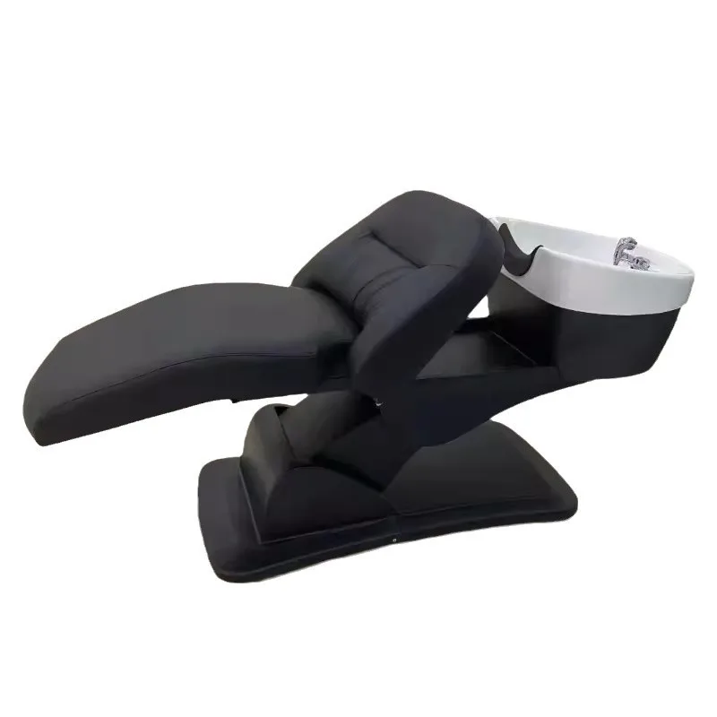 

Health Physiotherapy Electric Lifting Shampoo Bed Hair Salon Special Rotary Sitting Japanese Semi-Full Lying Flush Bed