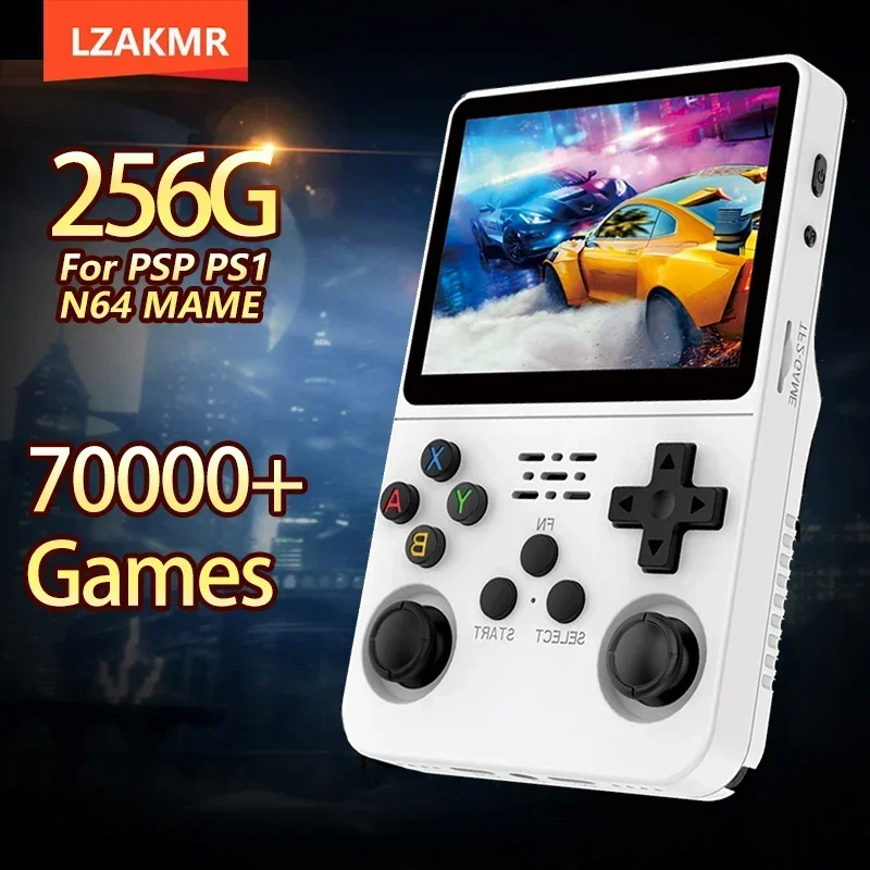 

256G R36S Retro Handheld Video Game Console Linux System 3.5 Inch IPS Screen Portable Pocket Video Player Linux 64-bit System
