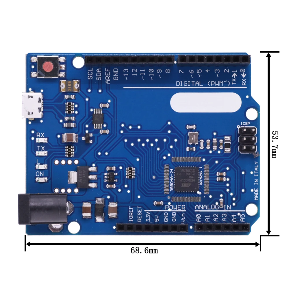 Leonardo R3 Microcontroller Atmega32u4 Development Board With USB Cable Compatible For Arduino DIY Starter Kit