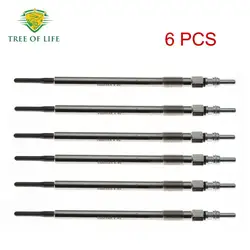 6x Glow Plugs 4.4V For Mercedes-Benz CDI V6 W203 W204 W211 W164 W221 OM642 X204 W906 Vito Viano W639 05175756AA A0011597101