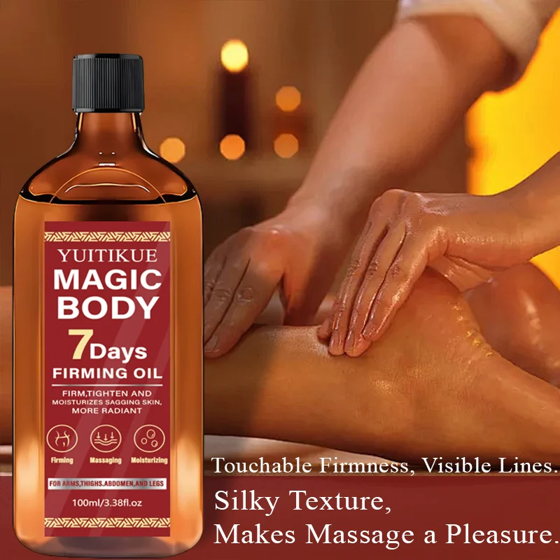 YUITIKUE Full Body Nourishing Firming Oil, Hydrating Massage Essential Oil for Daily SPA Skin Care & Skin Radiant Maintenance