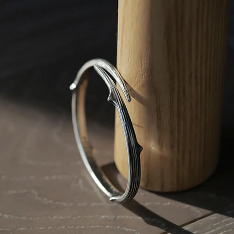 XIYANIKE hombres mujeres Vintage tailandés plata espina brazalete Punk moda coreana nueva joyería fiesta pareja regalo pulseras mujer