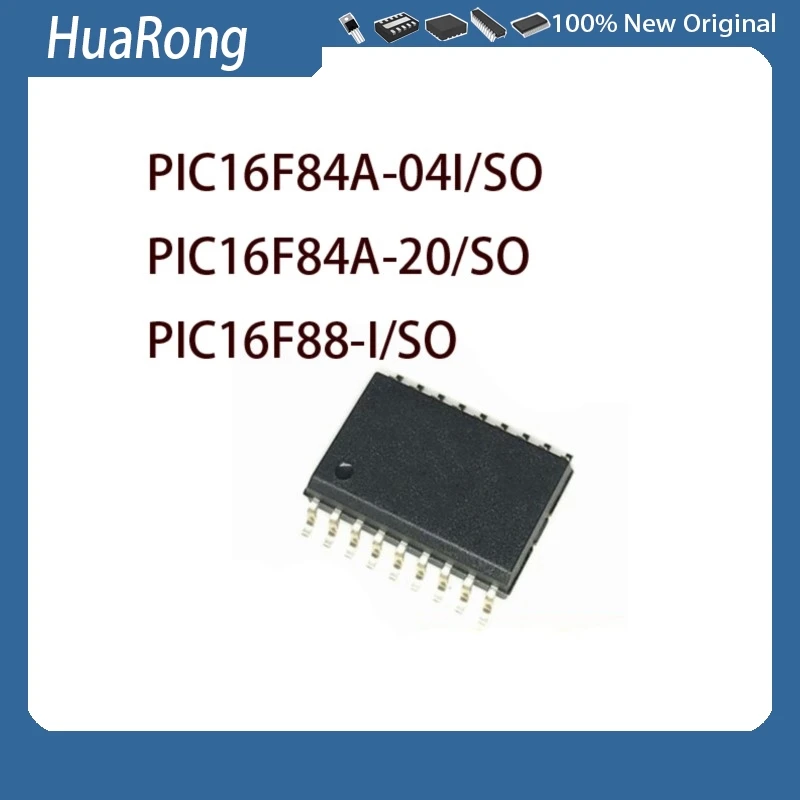 New 10Pcs/lot PIC16F84A-04I/SO  PIC16F84A-20-SO  PIC16F88-I-SO SOP-18