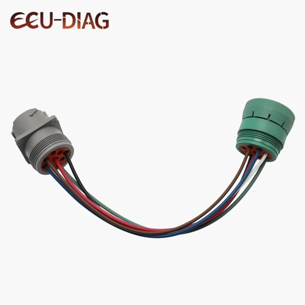 كابل تشخيص تمديد 9 دبوس لأداة تشخيص حفارة محول Cat ET3 #4