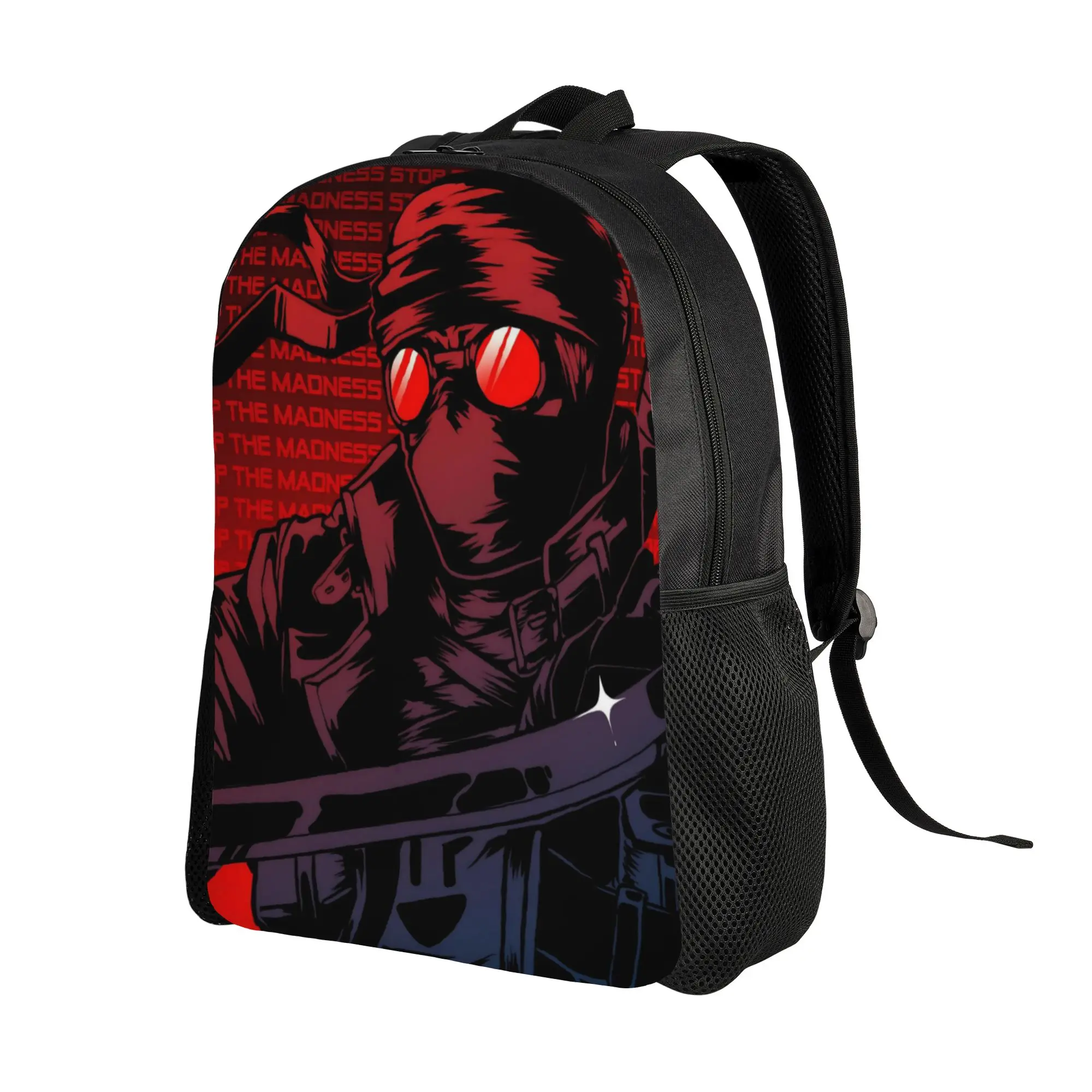 MADNESS COMBAT Hank Kid Backpack for Girls Boys Kids  Backpacks Cartoon Preschool Child Bookbag