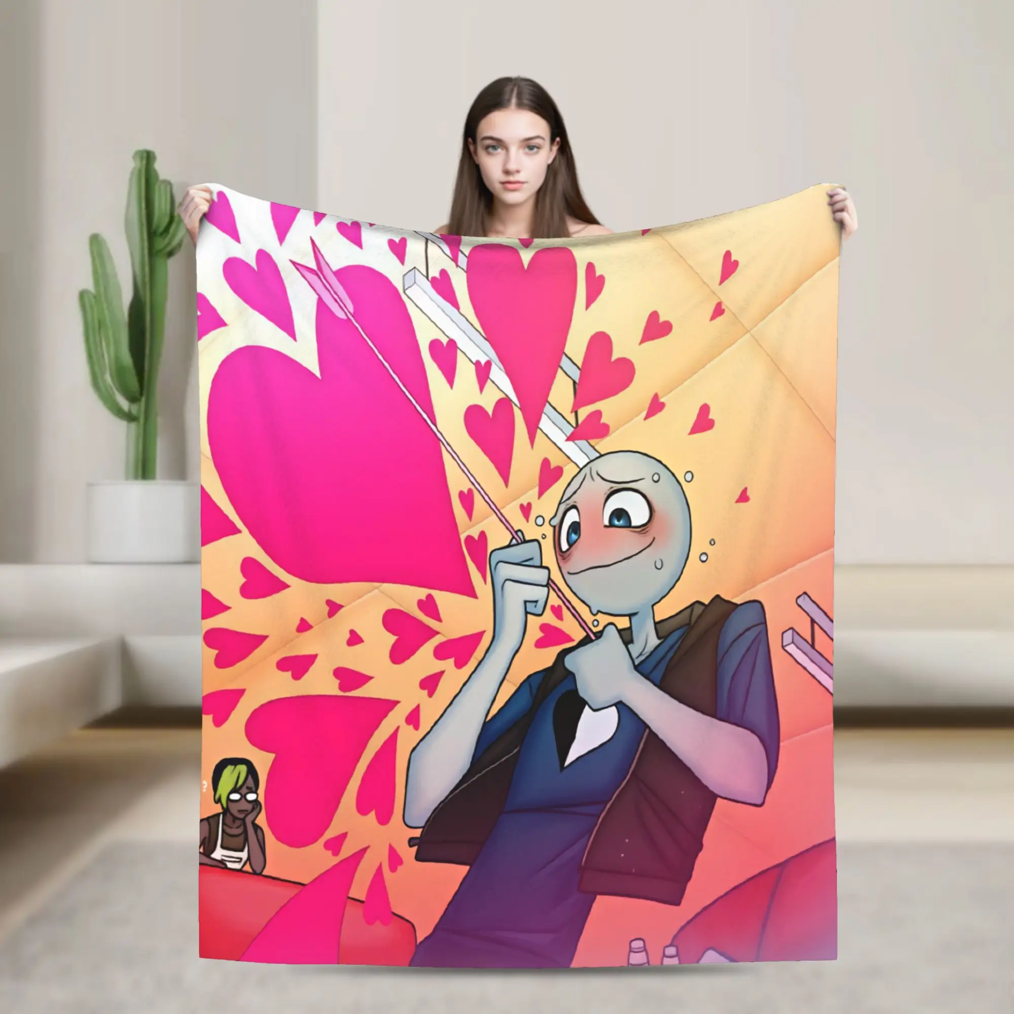 Peter Game Y-Your B-Boyfriend Super Soft Blanket  Picnic Plush Throw Blanket Funny Couch Chair Flannel Bedspread Sofa Bed Cover