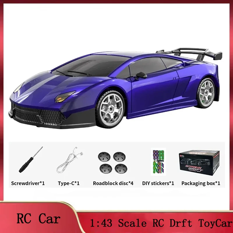 

Haiboxing 2198 1/43 RC Drift Speed Car RTR 2.4G Remote Control Racing Drifting Car Four-wheel Drive High Speed Model Gifts