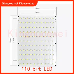 LED light source 5V1A USB-C power supply LED low-voltage light board 10x11 110bit Compatible Replacement Bambu