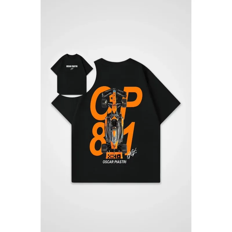 أحدث قميص أوسكار بيستري يانجزي لعام 2025 Y2K تي شيرت كبير الحجم غير رسمي مطبوع بأكمام قصيرة تي شيرت للرجال والنساء #2