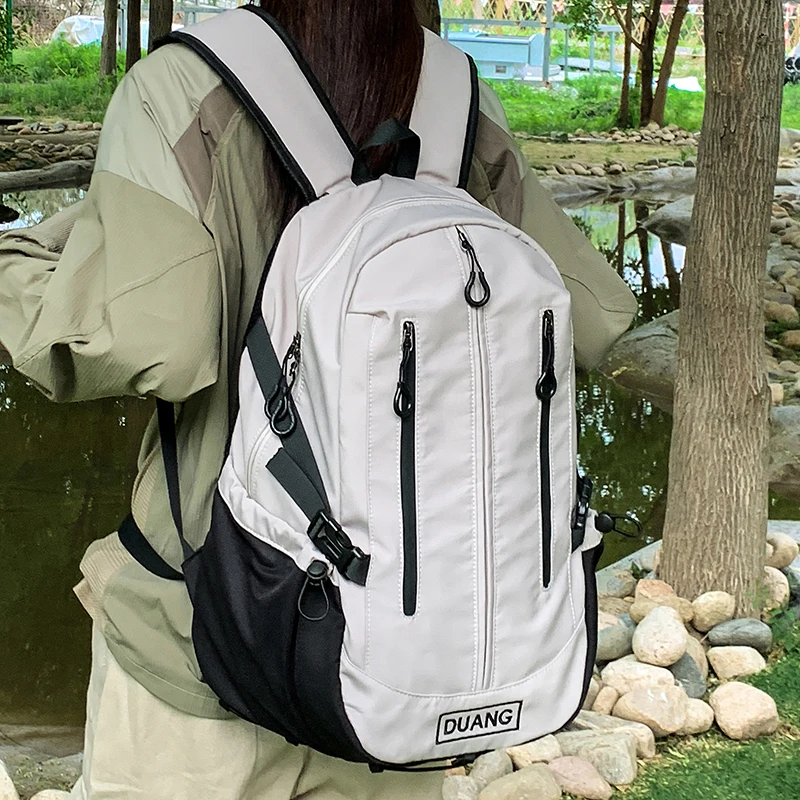 Travel Duffel Backpack Large Capacity Outdoor Sports Business Trip Commuting Bag Leisure Laptop Teenager College Schoolbag