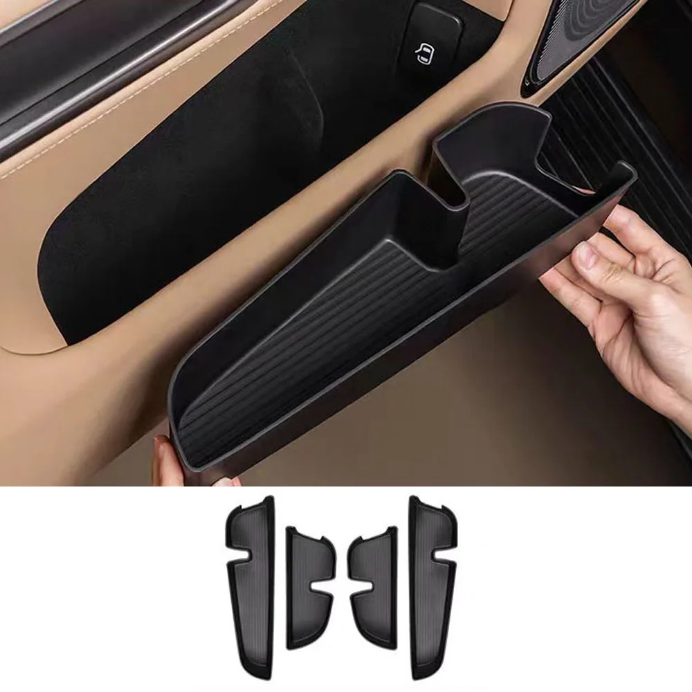 

Для BYD Formula Leopard 8 2024 2025 Коробка для хранения дверей автомобиля Pad TPE Защитная накладка для хранения дверей Силиконовая накладка Продукт для интерьера