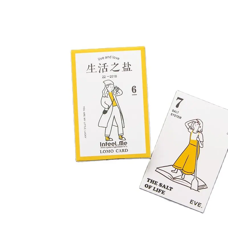 

28PCS Salt of Life Lomo Vintage Mini Photo Cards Set for Scrapbooking DIY Handmade Decor