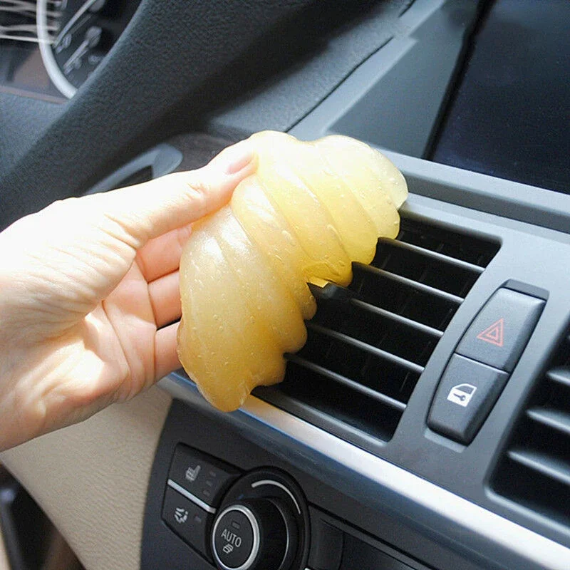 

Car Interior Cleaning Glue Gel Slime Dust Clean Clay Auto Vent Magic Dust Remover Glue Computer Keyboard Dirt Cleaner