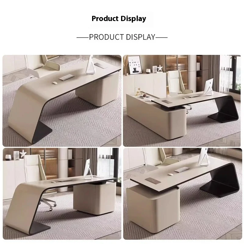 

Роскошный рабочий стол для хранения вещей L-образный уголок для менеджера, дизайнерские офисные столы, прочный компьютер, Escritorios De Oficina, домашний офис