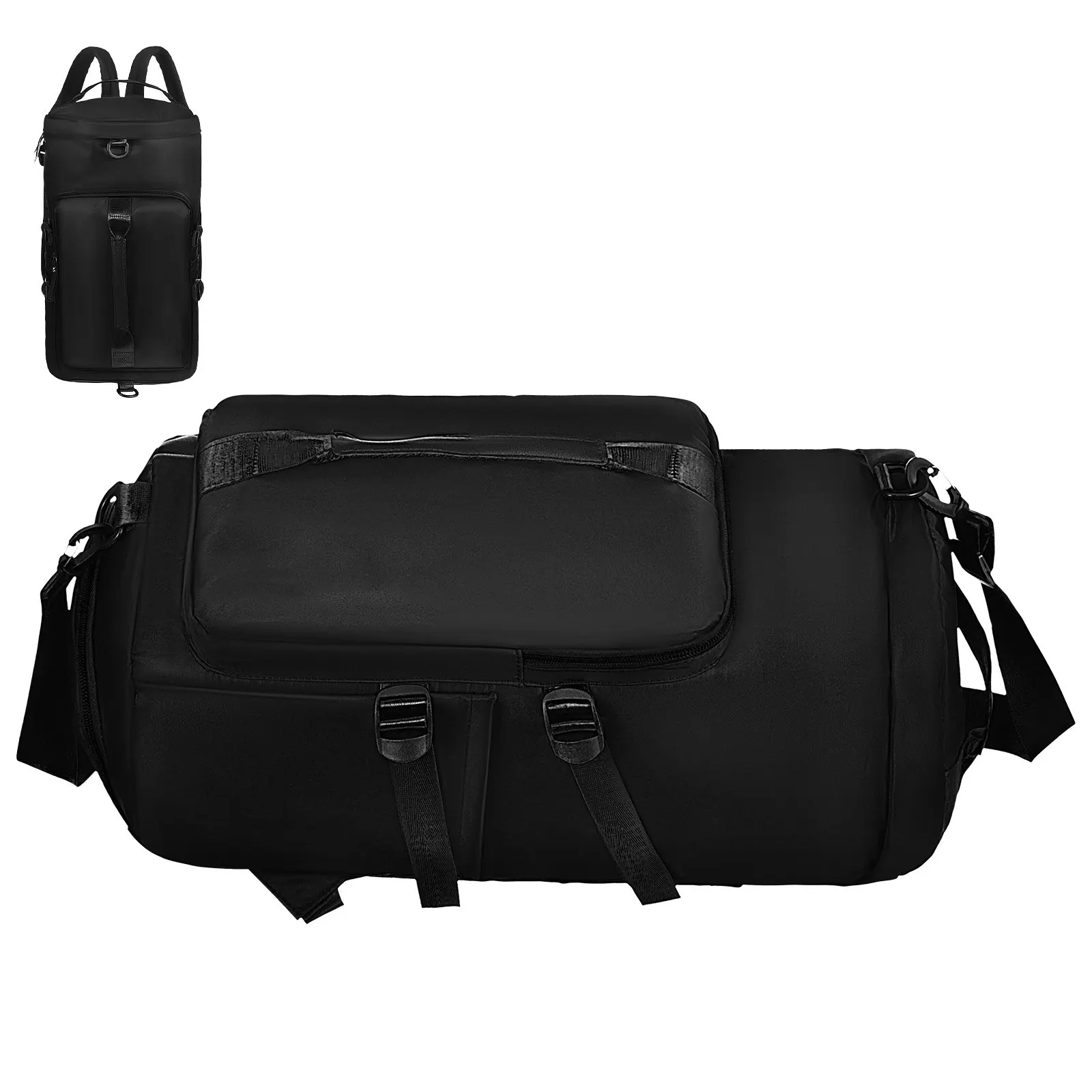

Gym Backpack Sports Travel Hiking Backpack Large Capacity Buckle Fastening Multipurpose Carrying Options Gym Bags for Men