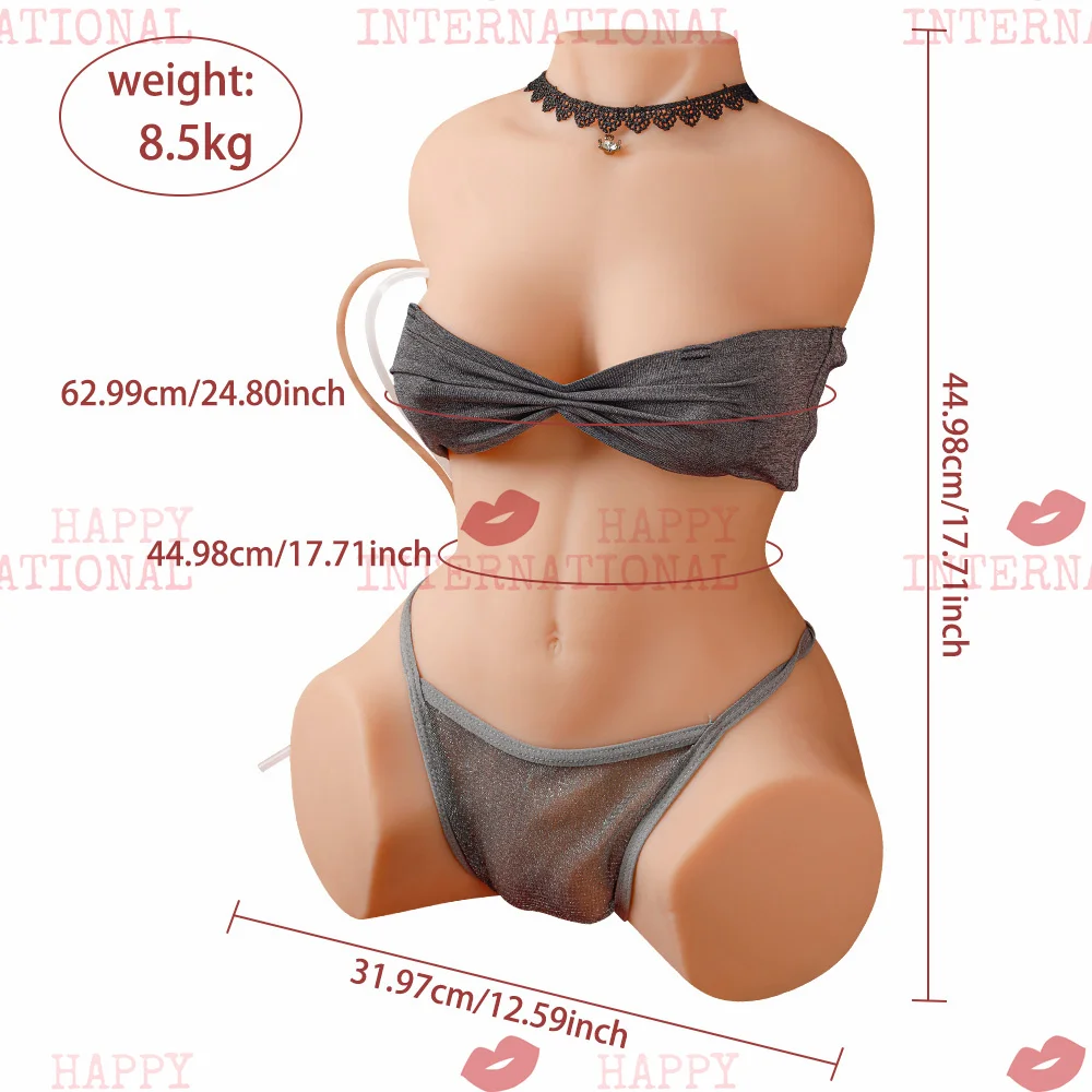 Adulto pulso mulher de silicone amor boneca sexual elétrico aquecimento corpo seco lavável impermeável meia-boneca realis