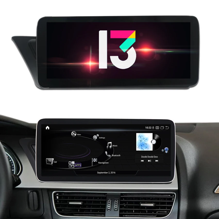 

RELI1 Snapdragon 662 10.25'' 8GB 128GB Android 13 Touch Screen Car Display Autoradio Audio for Audi A4 A4L B8 A5 Multimedia Radi