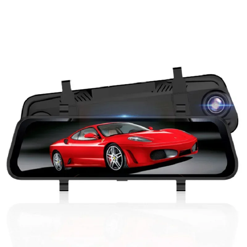 High definition 10 inch 1080P night vision car black box dual lens, full screen touch driving recorder