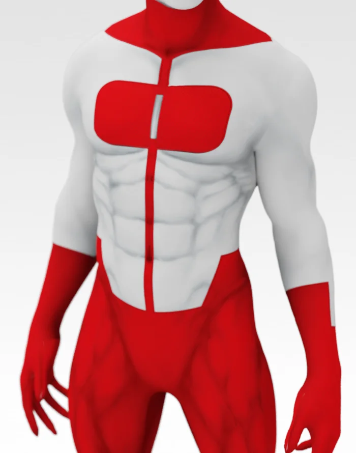 Halloween Omni-Man Spandex Cosplay Costume Adults Kids Men Superhero Zentai Bodysuit Halloween Costume