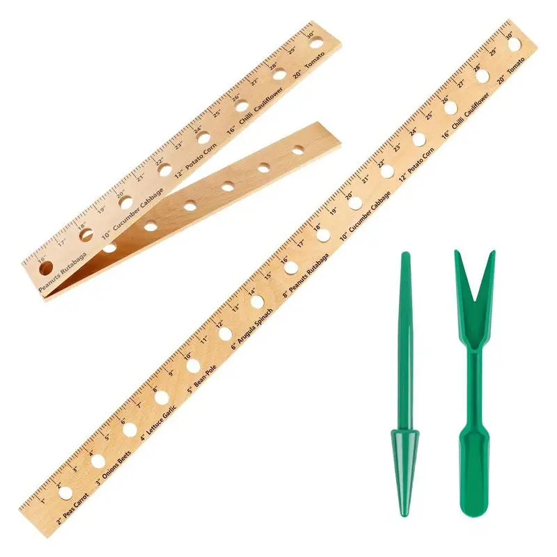 

Planting Ruler Foldable Planting Ruler Set With Holes Gardening Tools Planting Ruler Set Plant Dibber Precise For Precise