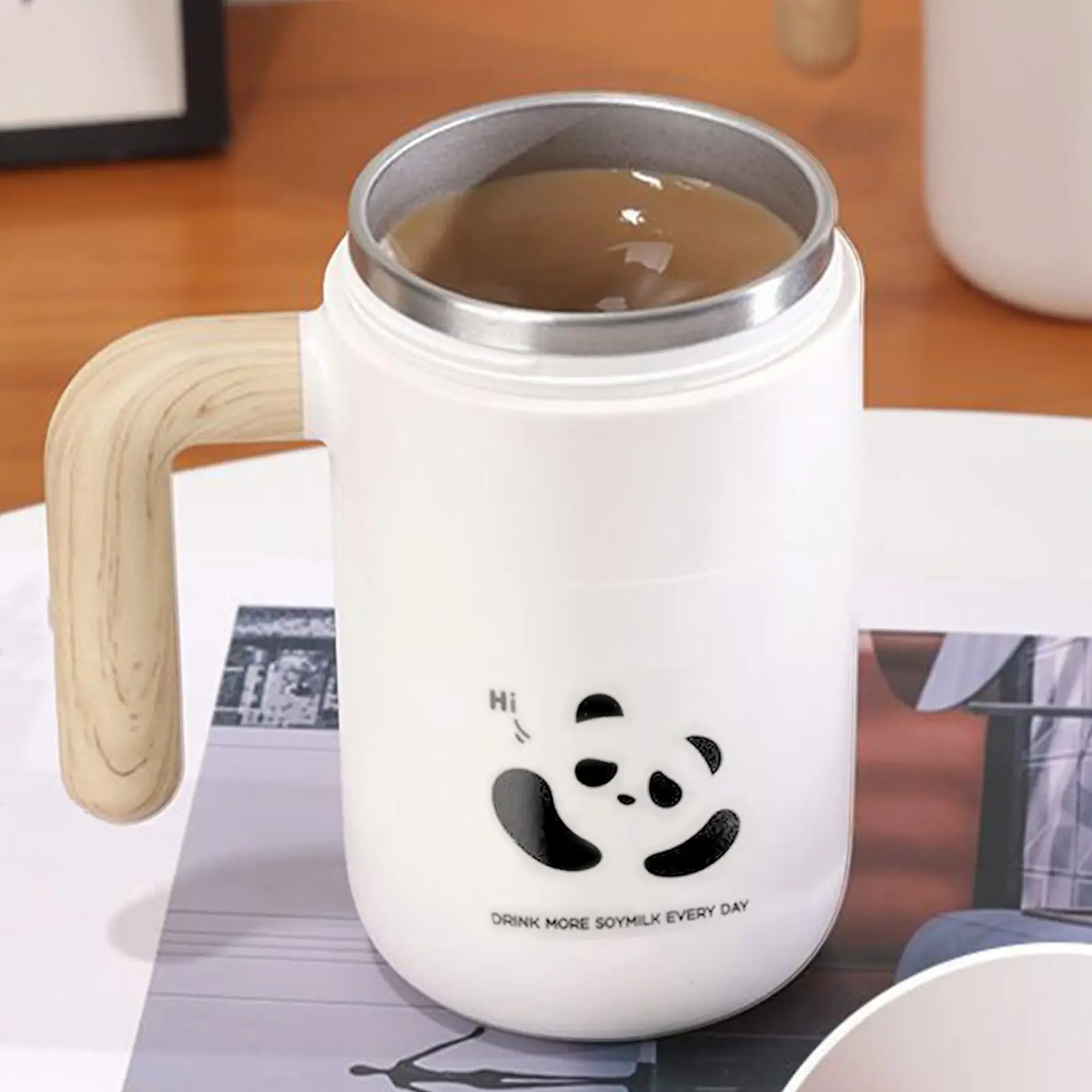 

Кружка для перемешивания, перезаряжаемая магнитная тихая портативная кружка для перемешивания кофе, домашний офис, дорожная чашка для смешивания кофейной кружки, чай с молоком, горячая распродажа