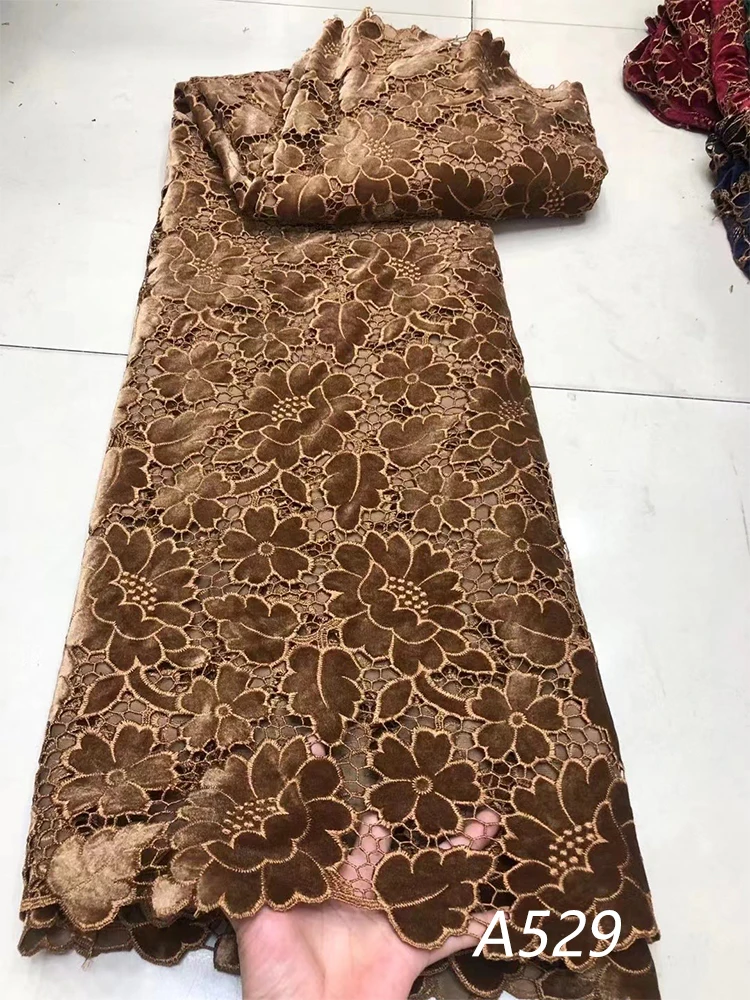 قماش دانتيل حبل جبير ، تطريز أفريقي ، شبكة فرنسية ، جودة عالية ، فستان ذاتي الصنع ، A529 ، أحدث ، 5 ياردة ، 24 #6