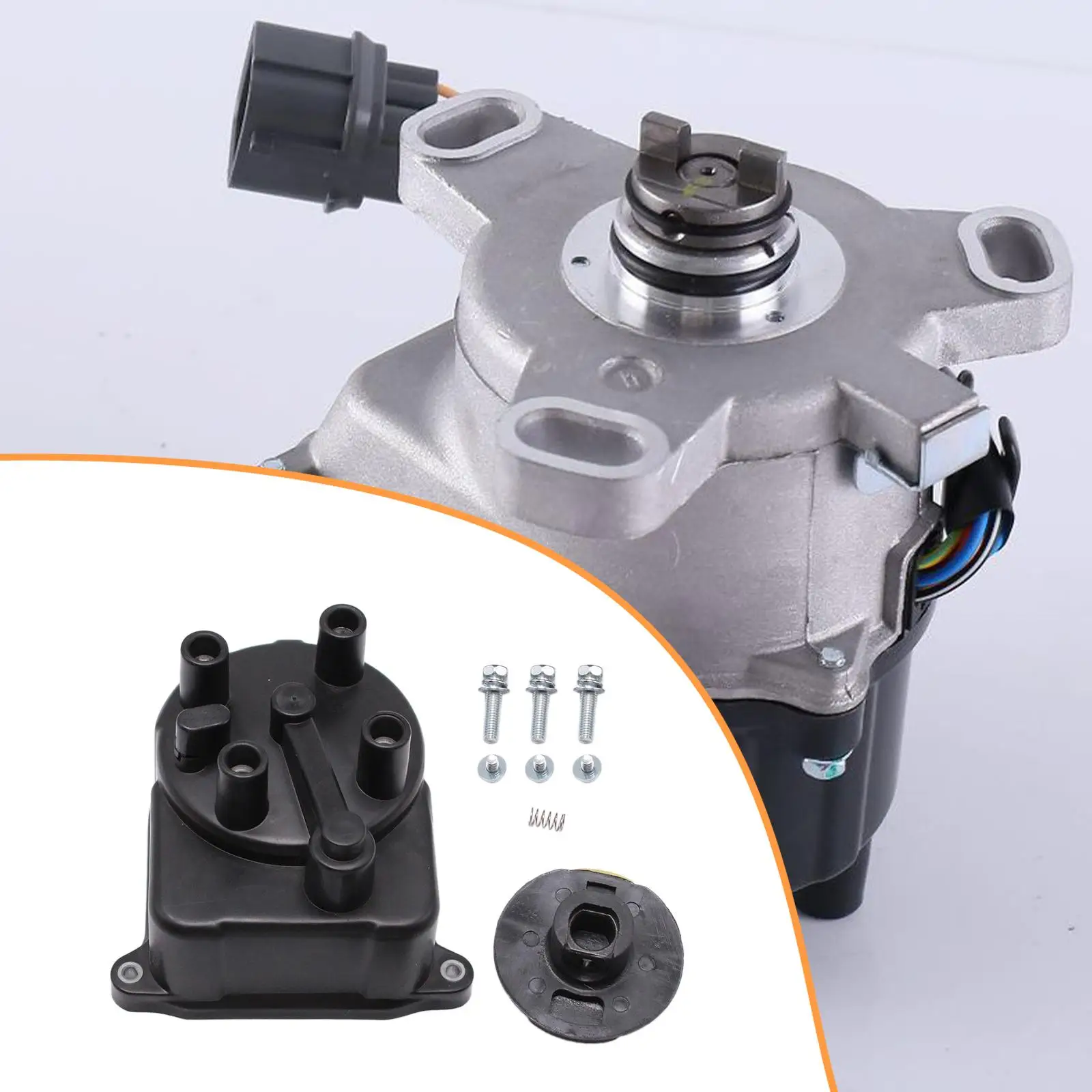 

Car Distributor Cap and Rotor Kit 30102-p54-006 Easy Installation Replace Parts for Honda Civic Automotive Accessories