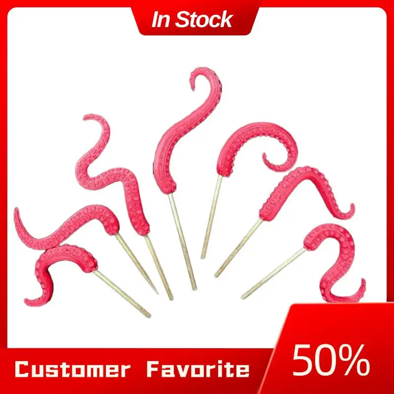 

Top Sale 7PCS Seamonster Tentacles Octopus Tentacle Plant Stake Garden Stakes For Plant Decor Octopus Tentacle Stakes