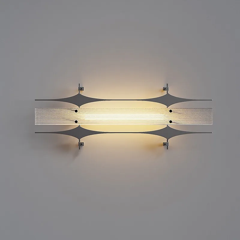 Original Lingguang · Wenyun Stainless Steel Wall Lamp Modern Simple Atmosphere Light Effect Lighting Fixture