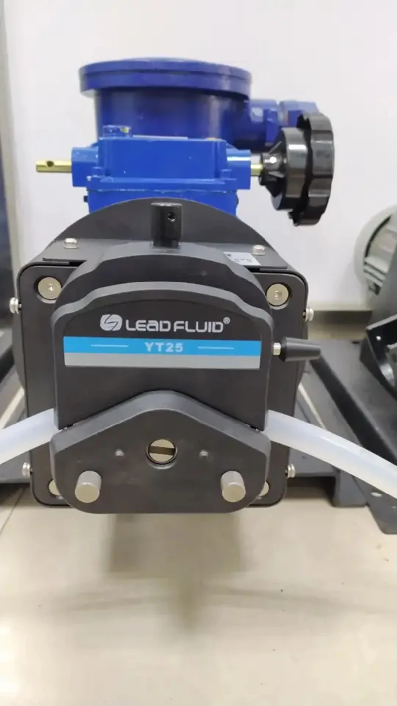 Lead Fluid 3 Phase Peristaltic Dosing Pump 380V Explosion-Proof Motor Peristaltic Pump  FG600S-W3