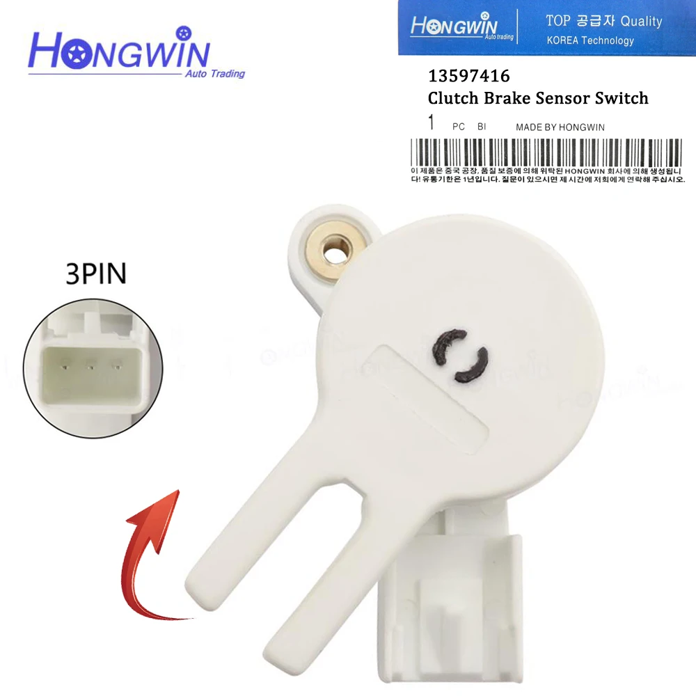 13597416 Clutch Starter Safety Switch Position Sensor For Vauxhall Insignia A B Opel GM Adam Astra Corsa Meriva Mokka 2007-2019