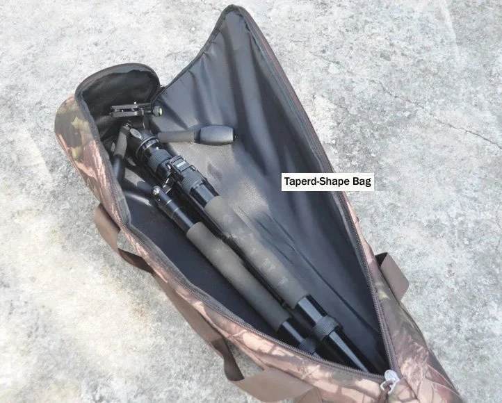 Camouflage Camera Tripod Unipod Carry Bag Fishing Rod Tool Case Quakeproof 70cm 80cm 95cm